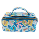 Stamped Mini Zip Travel Pouch