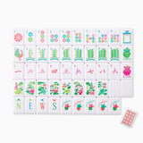 Sunburst Debutante Mahjong Tile Set