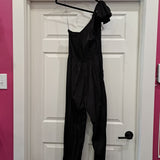 Black Shimmer Jumpsuit