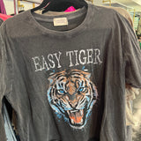 Black Easy Tiger Shirt