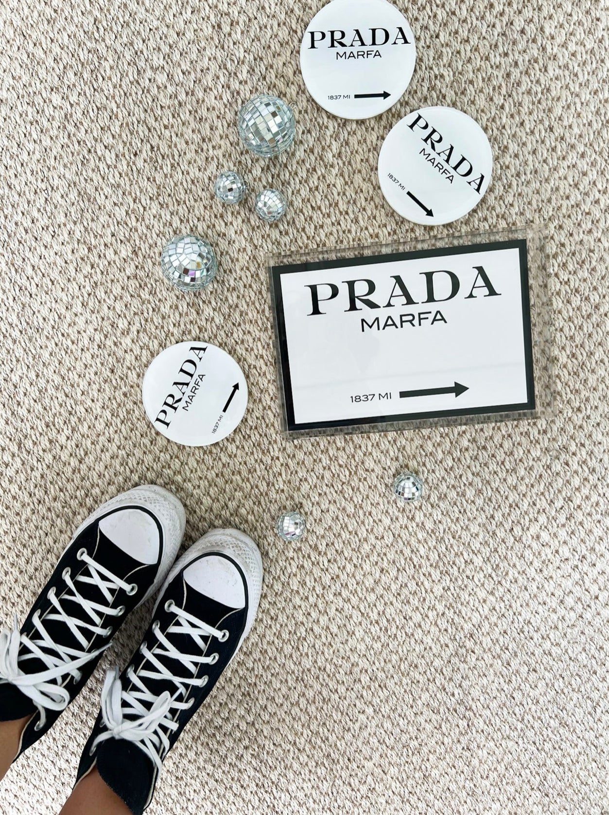 DESIGNER INSPIRED ACRYLIC COASTERS