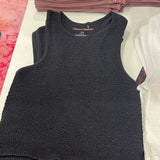 NEW SMOCKING SLEEVELESS CROP