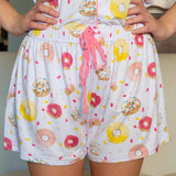 DONUT SLEEP SHORTS - SMALL