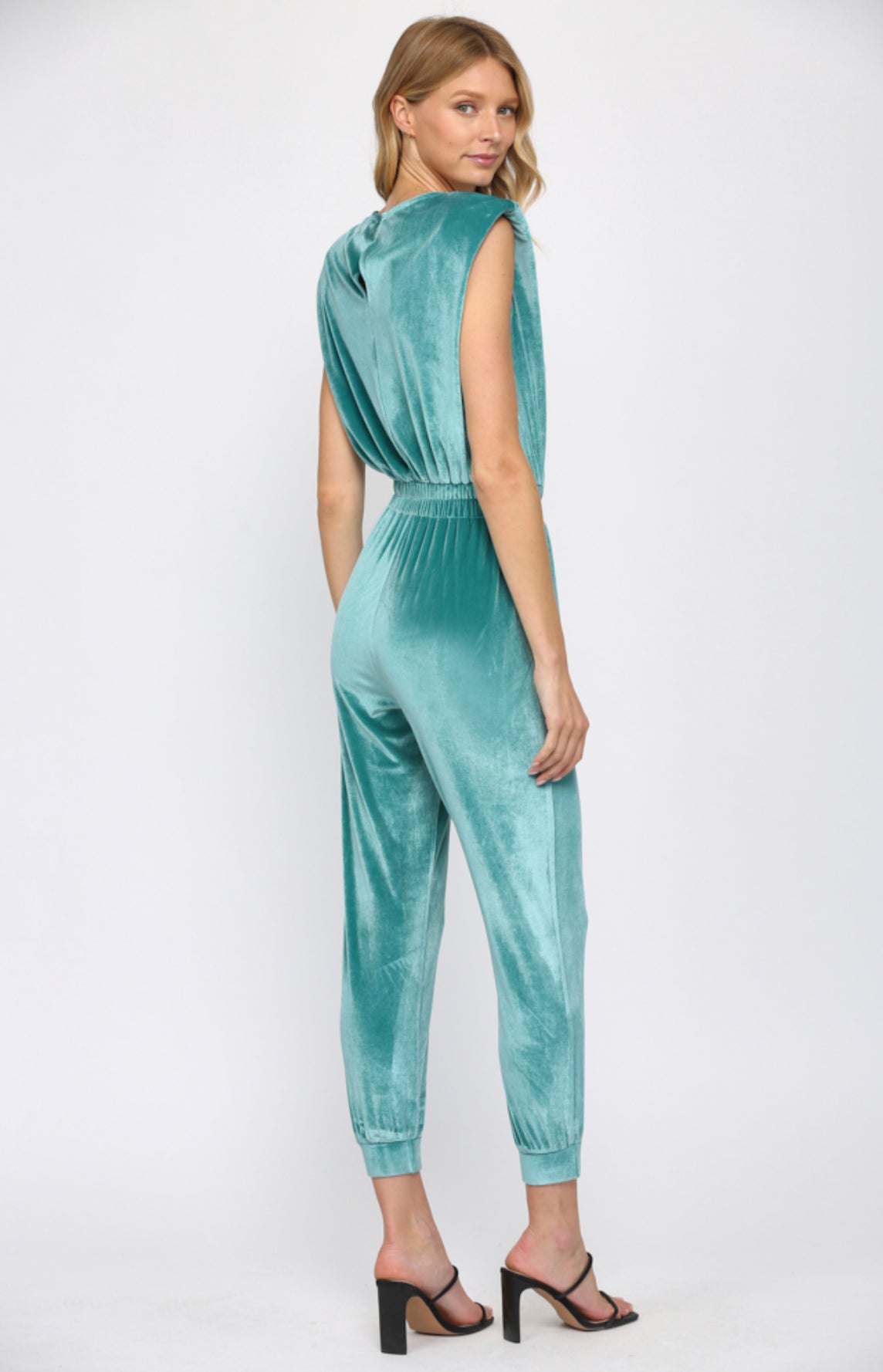 VELVET JUMPSUIT