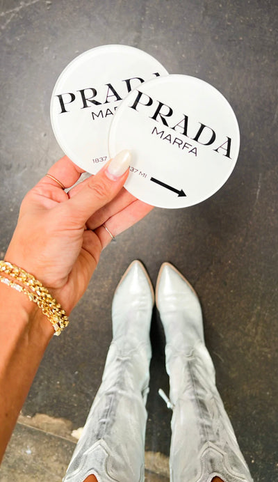 DESIGNER INSPIRED ACRYLIC COASTERS