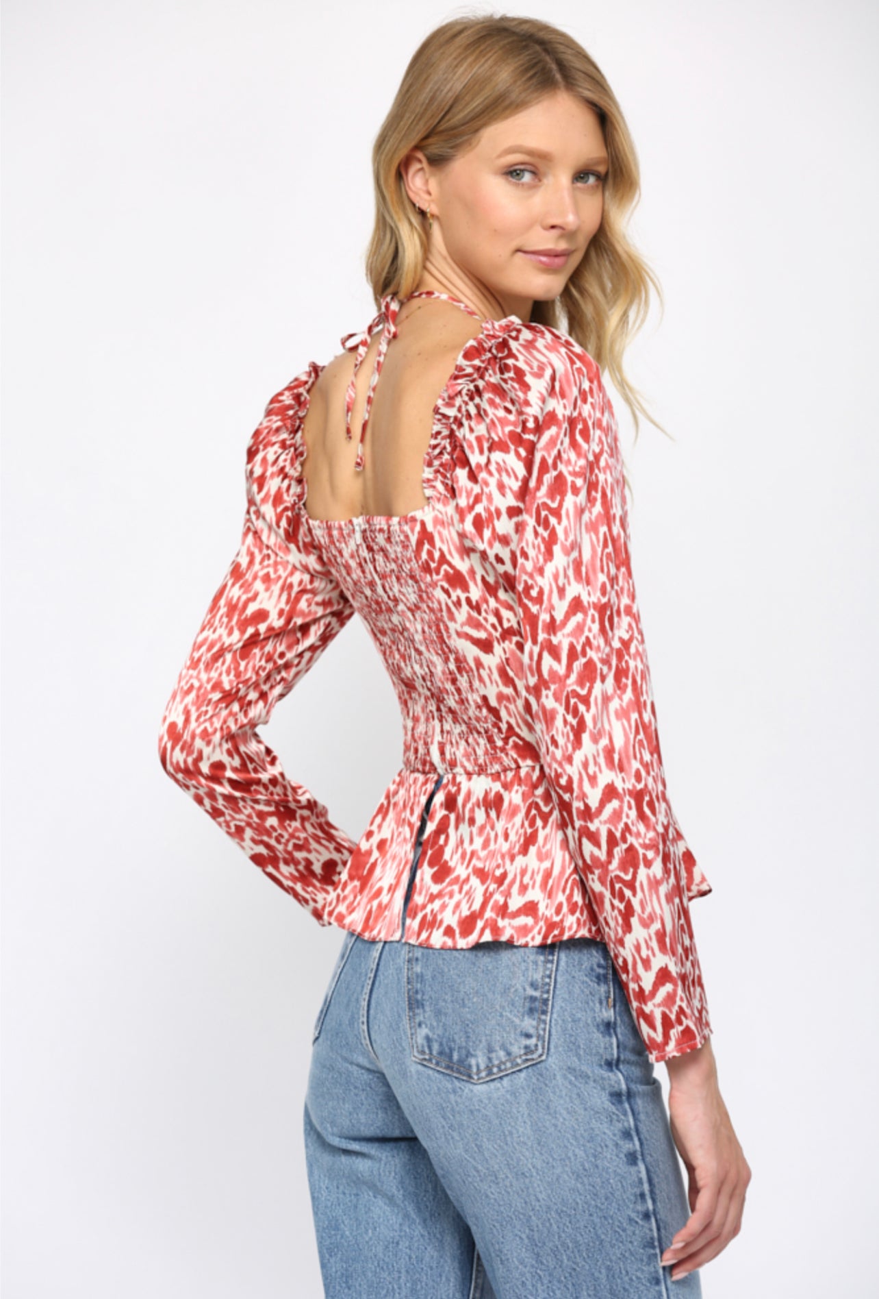ABSTRACT PRINT TOP