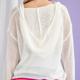 OPEN KNIT SWEATER