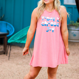 CHOOSE JOY DRESS/OR COVERUP