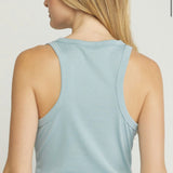 SEAFOAM RIBBED SLEEVELESS TANK