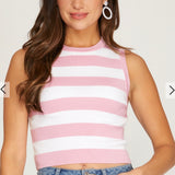 SOFT KNIT SLEEVELESS CROP