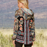 Camo Embroidered Hoodie