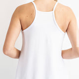 WHITE CAMISOLE TANK TOP