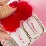 Cougar Puff Earring