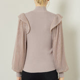 PARTY SLEEVE SWEATER