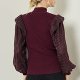 PARTY SLEEVE SWEATER