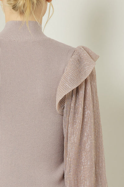 PARTY SLEEVE SWEATER