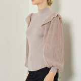 PARTY SLEEVE SWEATER